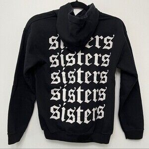 James Charles Sisters Black & White Sweatshirt Size XS